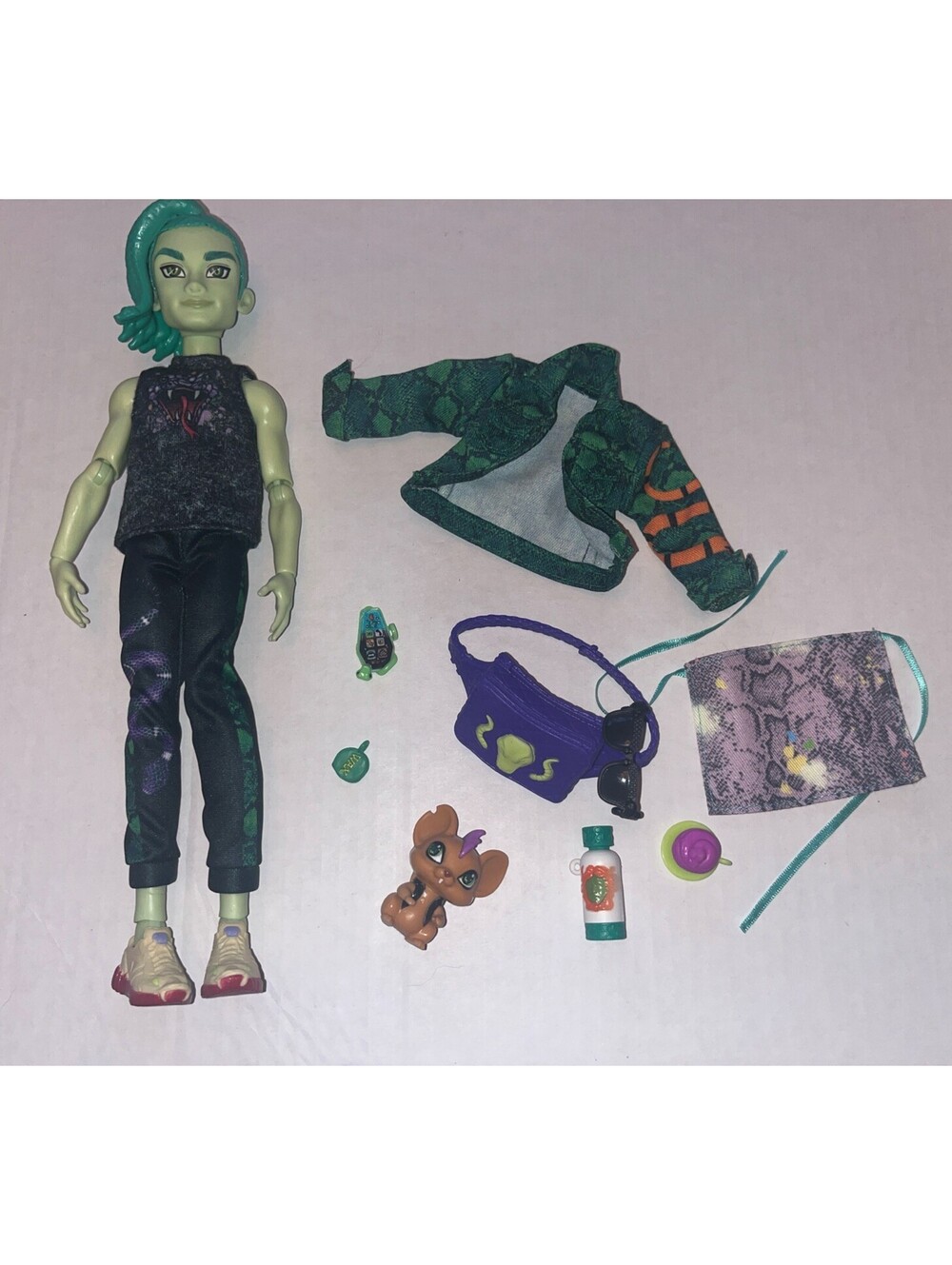 Monster High Deuce Gorgon G3 Core Doll Complete Mattel